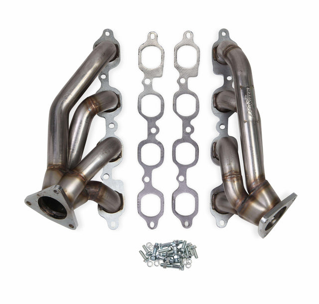 Shorty LT Headers for 2014-2015 Chevy Silverado/Tahoe 5.3L/6.2L - Natural Finish - 11548FLT performance headers black polished stainless steel aluminum