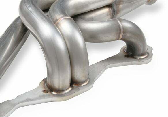Small Block Chevy Turbo Headers - Natural Finish - 11569FLT performance headers