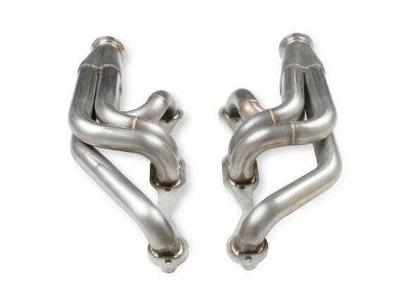Flowtech Small Block Chevy Turbo Headers - Natural Finish  - 11572FLT