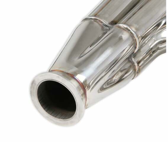Small Block Chevy Turbo Headers - Polished Finish - 11573FLT performance headers