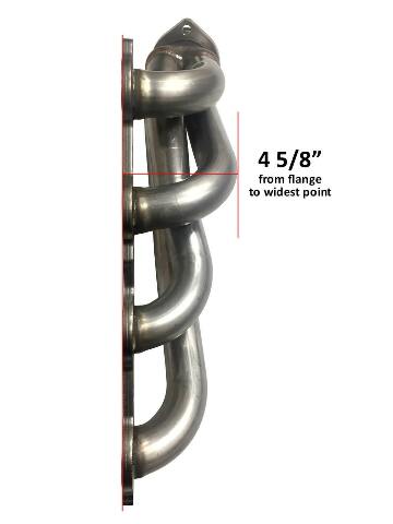 Shorty Headers - Natural Finish - 11575FLT performance headers