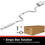 Fits 2006-2011 Chevy Stainless Steel Direct-Fit Replacement Exhaust 116-0015