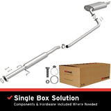 Fits 2002-2003 Lexus ES300 S/S Direct-Fit Replacement Exhaust System 116-0274 stainless steel