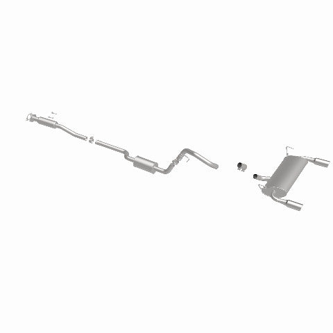 Fits 2013-2018 Ford Escape Stainless Direct-Fit Replacement Exhaust 116-0504 stainless steel