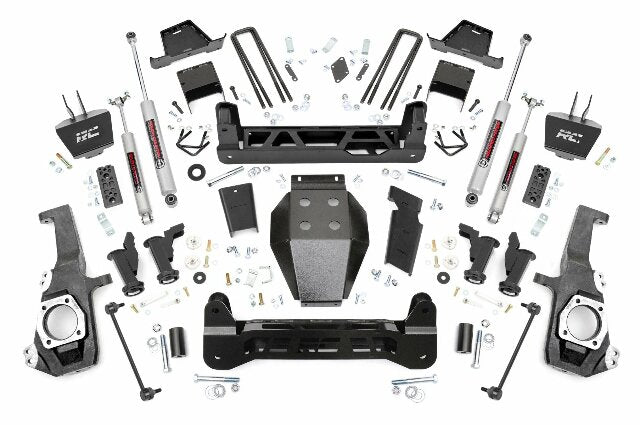 Fits Chevy/GMC 2500HD (20-24) 7 Inch Lift Kit; Torsion Drop; 11730