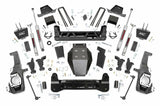 Fits Chevy/GMC 2500HD (20-24) 7 Inch Lift Kit; Torsion Drop; 11730
