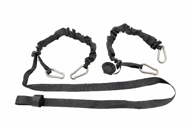 Elastic Straps; Carabiner Ends; by Rough Country