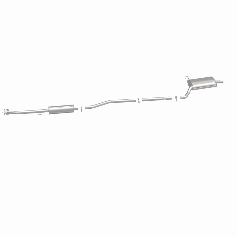 Fits 2008-2012 Honda Accord 2.4L Direct-Fit Replacement Exhaust System 106-0362 aluminized steel