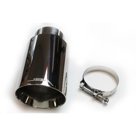 JBA Exhaust Tip 2.5inx4.5in Chrome Stainless Polished - 12-08282