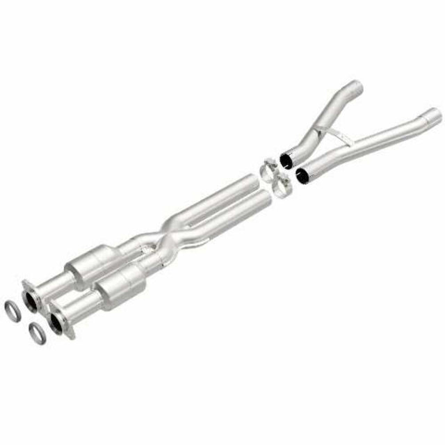 MagnaFlow direct-fit catalytic converter for 2012-2013 Chevy Corvette 6.2L stainless steel CARB compliant 51094