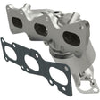 MagnaFlow direct-fit catalytic converter fits 2015-2016 Kia Sedona, 2012-2017 Hyundai Azera, and more, this and 2012-2014 Azera 3.3L stainless steel CARB compliant 52780