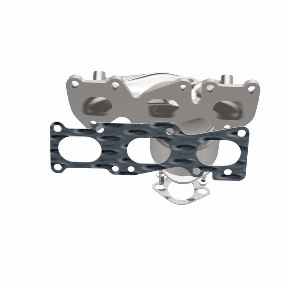 MagnaFlow direct-fit catalytic converter fits 2015-2021 Kia Sedona, 2014-2019 Kia Cadenza, and more, this and 2012-2014 Azera 3.3L stainless steel CARB compliant OBDII 52781