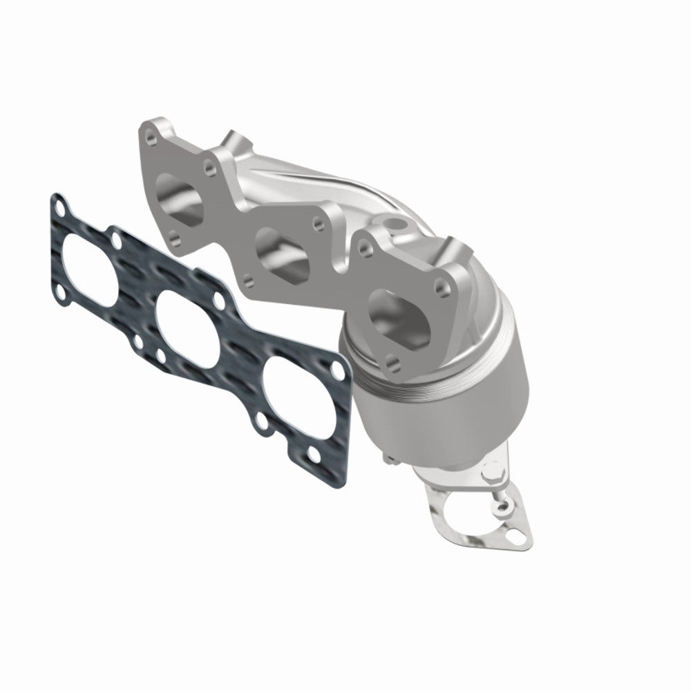 MagnaFlow direct-fit catalytic converter fits 2015-2021 Kia Sedona, 2014-2019 Kia Cadenza, and more, this and 2012-2014 Azera 3.3L stainless steel CARB compliant OBDII 52781