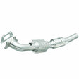 MagnaFlow direct-fit catalytic converter for 2012-2015 Chevy Camaro 3.6L driver side stainless steel CARB compliant OBDII 51682