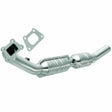 MagnaFlow direct-fit catalytic converter for 2012-2015 Chevy Camaro 3.6L passenger side stainless steel CARB compliant OBDII 51683