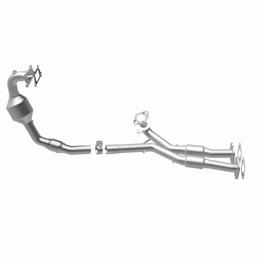 MagnaFlow direct-fit catalytic converter fits 2012-2015 SRX 3.6 3.6 inch inlet/outlet stainless steel CARB compliant 52647
