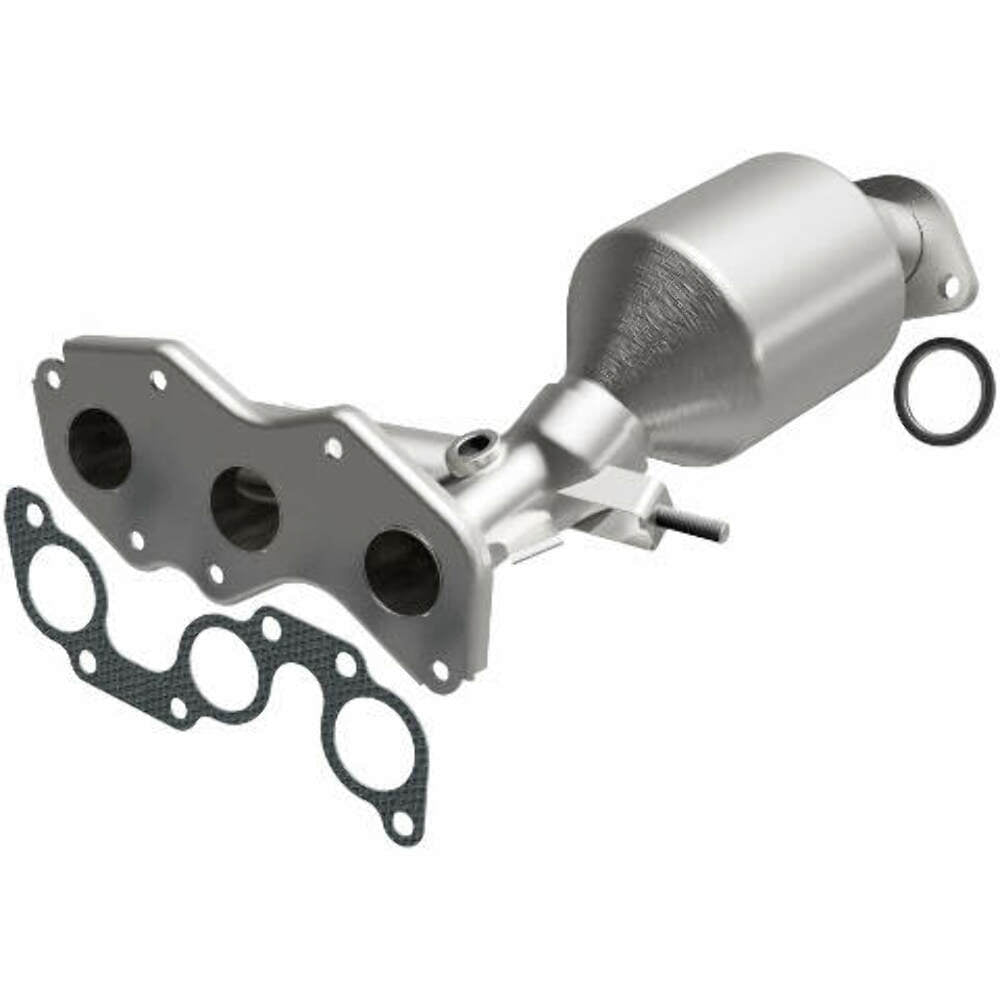 MagnaFlow direct-fit catalytic converter fits 2012-2015 Toyota Venza and 2012 Toyota Avalon, this and 2012-2015 Venza 3.5 3.5 inch inlet/outlet stainless steel CARB compliant 52580