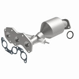 MagnaFlow direct-fit catalytic converter fits 2012-2015 Toyota Venza and 2012 Toyota Avalon, this and 2012-2015 Venza 3.5 3.5 inch inlet/outlet stainless steel CARB compliant 52580