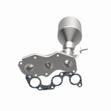 MagnaFlow direct-fit catalytic converter fits 2012-2015 Toyota Venza and 2012 Toyota Avalon, this and 2012-2015 Venza 3.5 3.5 inch inlet/outlet stainless steel CARB compliant 52580
