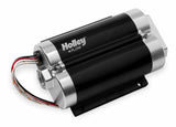 Holley 200 GPH Dominator In-Line Billet Fuel Pump (Dual Inlet) - 12-1800-2
