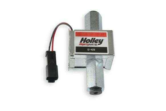 Holley 50 GPH Mighty Mite Electric Fuel Pump, 12-15 PSI 12-429