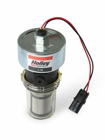 Holley 33 Gph Mighty Mite Electric Fuel Pump, 9-11.5 Psi 12-430