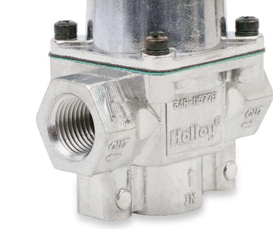 Holley Carbureted Fuel Pressure Regulator - 12-704