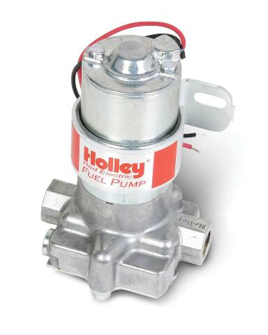 Holley 12-801-1 Red Rotor Vane Electric Fuel Pump 97 gph 7 psi 3/8 NPT In/Out