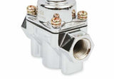 Holley 12-804 CHROME CARBURETED FUEL PRESSURE REGULATOR Street/Strip Carbureted
