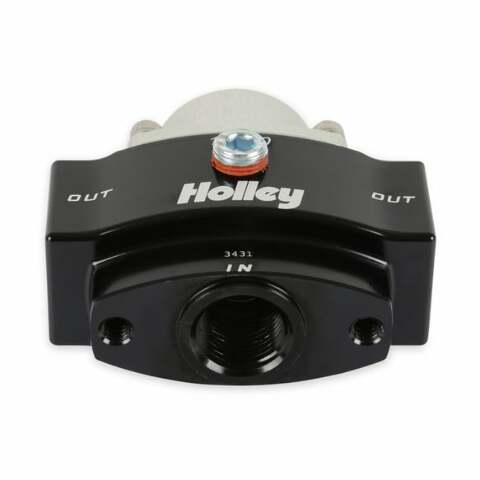 Holley Billet Bypass Fuel Pressure Regulator Kit 4.5-9 Psi W/Fittings & Gauge-12-840KIT