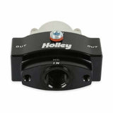 Holley Billet Bypass Fuel Pressure Regulator Kit 4.5-9 Psi W/Fittings & Gauge-12-840KIT