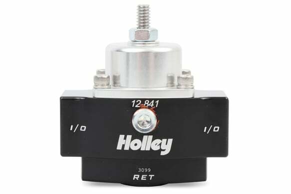 Holley HP Billet Carbureted By Pass Fuel Pressure Regulator - 12-841