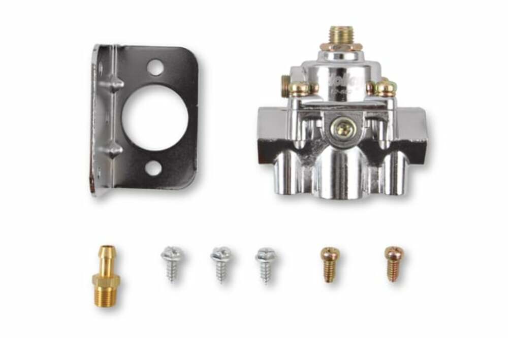 t Die Cast EFI By Pass Style Fuel Pressure Regulators - 12-882 Holley