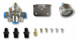 t Die Cast Efi Bypass Fuel Pressure Regulator 15-60 Psi W/Fittings&Gauge-12-882KIT Holley