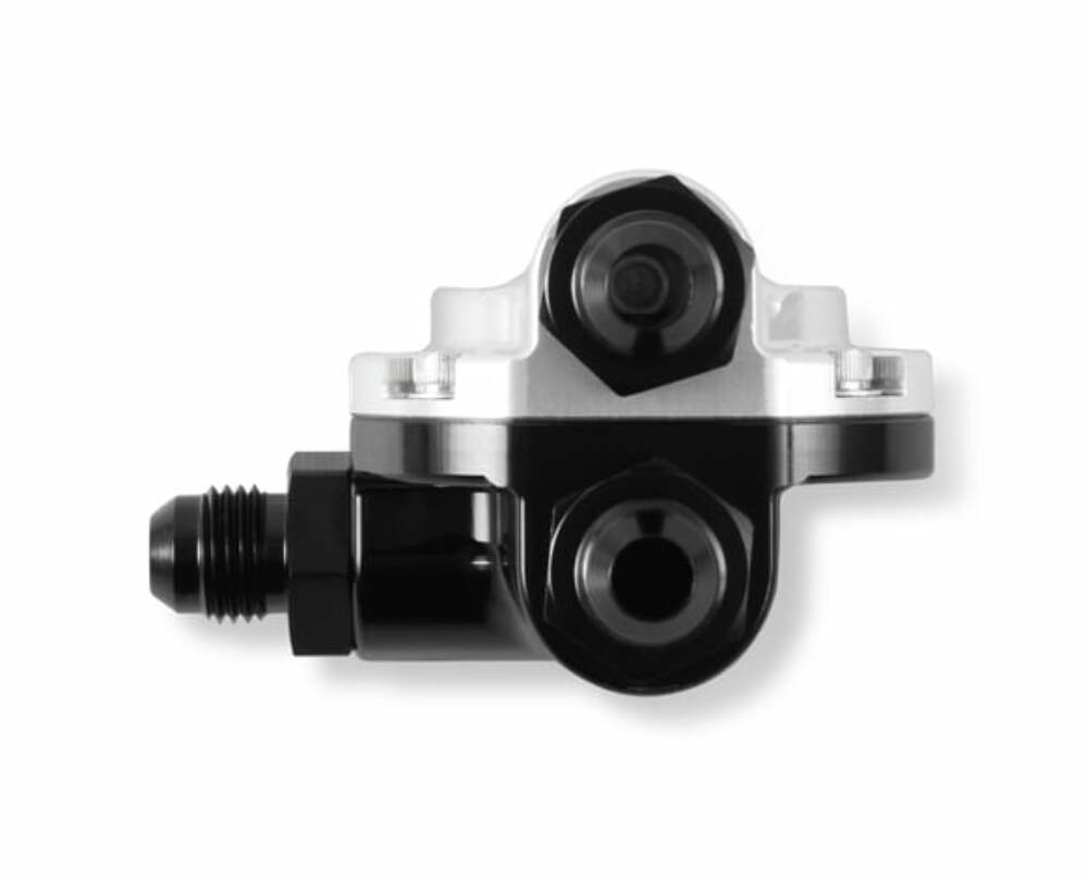 t EFI Return Style Regulator 59.5 PSI Black/Clear Finish 12-892 Holley