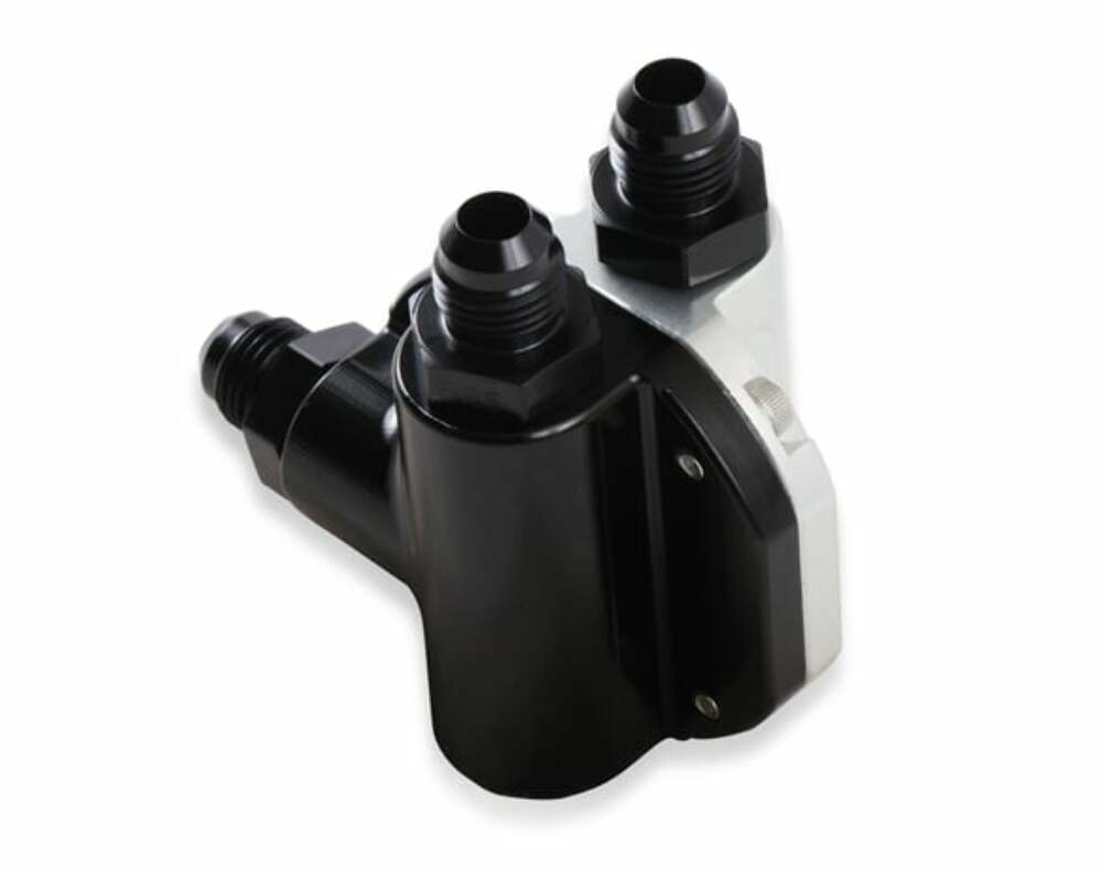 t EFI Return Style Regulator 59.5 PSI Black/Clear Finish 12-892 Holley