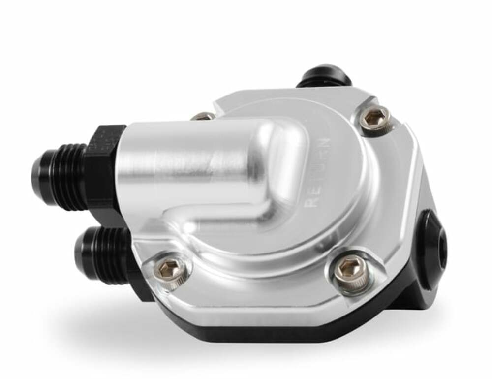 t EFI Return Style Regulator 59.5 PSI Black/Clear Finish 12-892 Holley