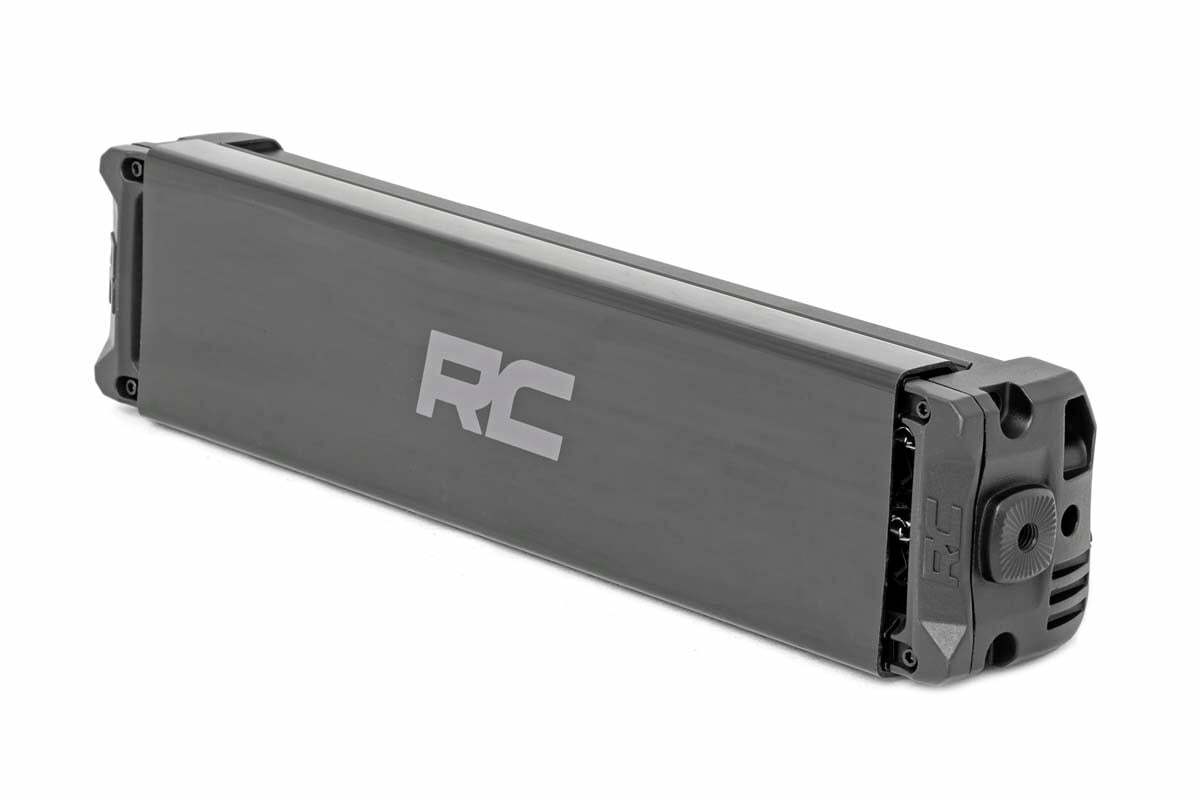 12 Inch Black Series LED Light Bar; Dual Row; White DRL 70912BD