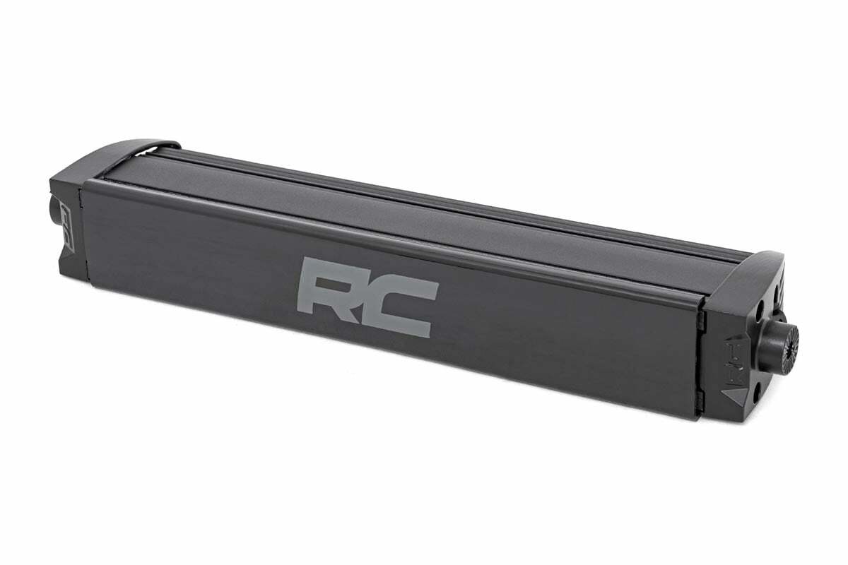 12 Inch Black Series LED Light Bar; Single Row; Amber DRL 70712BLDRLA