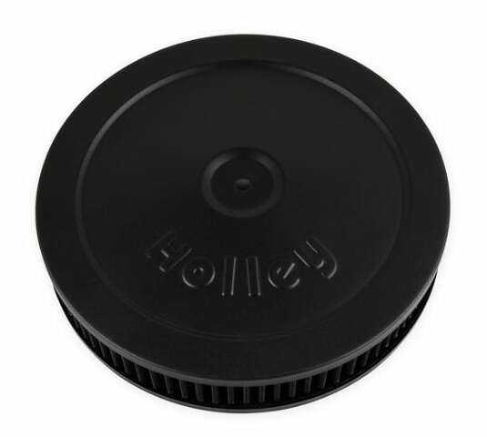 Holley Flat Base Air Cleaner 10 Black - 120-145B