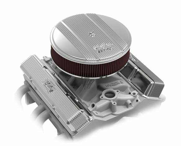 Holley 14 Round Finned Air Cleaner - 120-151