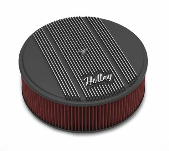 Holley 14 Round Finned Air Cleaner - 120-157