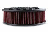 Holley Vintage Series GM Licensed Air Cleaner - Satin Black Machined - 120-173