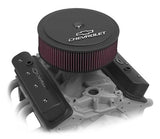 Holley GM Muscle Series Air Cleaner - Satin Black Machined - 120-221