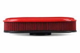 Holley Vintage Series Oval Air Cleaner - Gloss Red Machined - 120-404