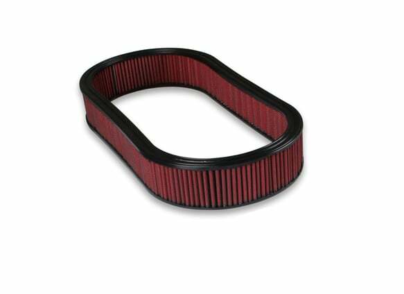 Holley Replacement Filter for Oval Air Cleaner Assemblies 120-409