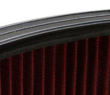 Holley 4500 drop base air cleaner chrome w/3 red washable gauze filter - 120-4530
