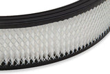 Holley 4500 drop-base air cleaner black w/3 paper filter - 120-4635