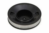 Holley 4500 drop-base air cleaner black w/3 paper filter - 120-4635