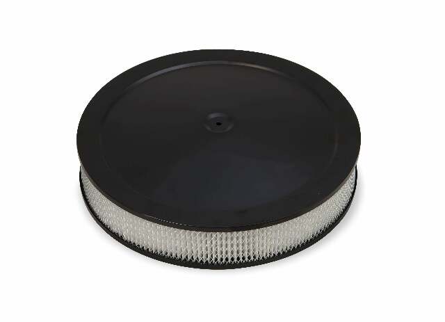 Holley 4500 drop-base air cleaner black w/3 paper filter - 120-4635